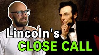 That Time Lincoln Came Inches from Being Assassinated a few Months Before He was Assassinated [upl. by Ballou328]