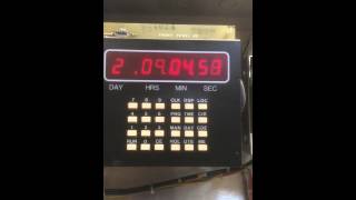 Simplex 2350 Master Clock  Time Change  Bell Test [upl. by Ettinger]