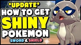 NEW INFO  How to Get SHINY POKEMON In Sword and Shield [upl. by Tarrsus]