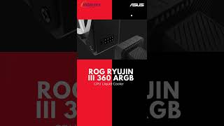 Asus ROG Ryujin III 360 ARGB AIO CPU Liquid Cooler [upl. by Sisile]