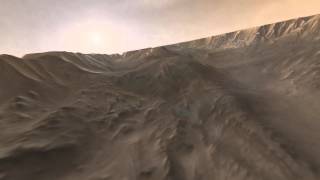 Flight into Mariner Valley Valles Marineris HD [upl. by Jeanelle856]