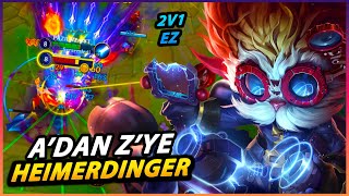 2V1 KRALI HEIMERDINGER TEK BAŞINA BARON KESİYOR [upl. by Zipporah]