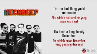 December  Neck Deep Lirik Lagu Terjemahan [upl. by Ettelracs]