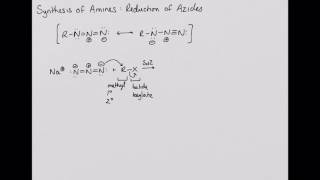 Synthesis of Amines Reduction of Azides [upl. by Lisle]