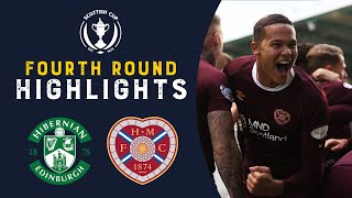 Hibernian 03 Hearts  Hearts Dominate Edinburgh Derby  Scottish Cup Fourth Round 202223 [upl. by Dilks851]