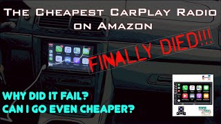 The Cheapest Carplay Radio on Amazon Finally Died So What Happened [upl. by Keir]