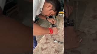 Round Glass cutter tool for cutting the glass amp mirror [upl. by Ayiak]