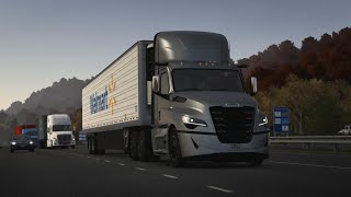 ATS Freightliner 5th Gen Cascadia  Fayetteville AR to Tulsa OK  Empty Pallets 20000lb [upl. by Sdlonyer694]