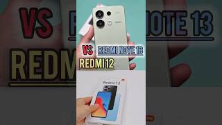 REDMI 12 VS REDMI NOTE 13 QUAL O MELHOR SMARTPHONE EM 2025 [upl. by Aerbas]