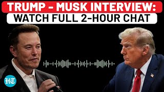 Full TrumpMusk Interview Assassination Bid IranIsrael RussiaUkraine KamalaBiden US Election [upl. by Haseefan]