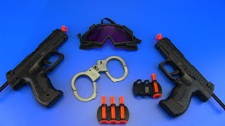 Pistolji igracke  Policijski komplet igracka  Gun Toys [upl. by Deeraf]