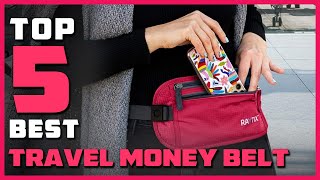 Best Travel Money Belts in 2023  Review and Buying Guide  Don’t Buy Before Watching This [upl. by Aprilette983]