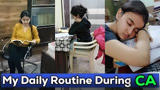 My Daily Routine During CA Exams  Air 01 Strategy  CA Nandini Agrawal [upl. by Boland343]