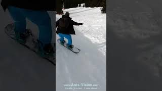 Slopes Slide JB · Snowboard slide in Switzerlands Top Swiss Resort Villars Gryon Diablerets [upl. by Esmerolda]