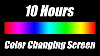 Color Changing Screen  Mood Led Lights 10 Hours [upl. by Lohrman]