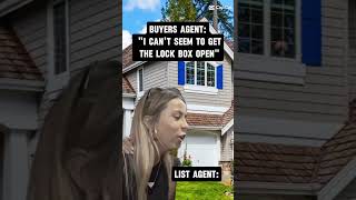 Realtor cant get the ing lock box open funny selling realtorcomedy memes viralvideo [upl. by Nagol]