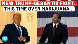 Trumps Marijuana Shocker For DeSantis ExPresident Reveals Florida Amendment 3 Stand  US Election [upl. by Wil826]