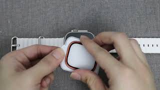 Apple Watch Ultra 49mm Screen Protector Installation Video [upl. by Tani518]