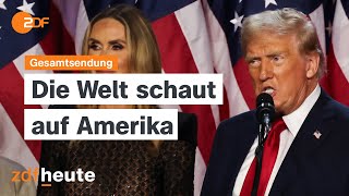 So reagiert die Welt auf Trumps Sieg bei der USWahl  auslandsjournal spezial [upl. by Anilam]