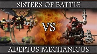 Warhammer 40k 8th Edition Battle Report Adeptus Mechanicus Vs Adeptus Mechanicus 2000 Points [upl. by Silsby]