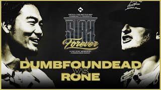 KOTD  Dumbfoundead vs Rone  RapBattle Full Battle [upl. by Constancia]