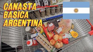 COTO vs CARREFOUR  la canasta basica del Supermercado Argentino ENERO 2024 [upl. by Kjersti356]