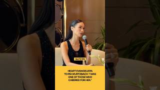 Heart Evangelista gives out her message to Pia Wurtzbach [upl. by Clemente]