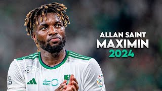 Allan SaintMaximin  Crazy Dribbling Skills Goals amp Assists  2024ᴴᴰ [upl. by Yduj]