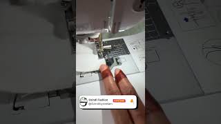 How to sew an overcast stitch sewing  sewing machine [upl. by Radbun778]