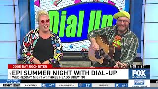 DialUp dial into the 90s on Good Day Rochester [upl. by Aiuqal]