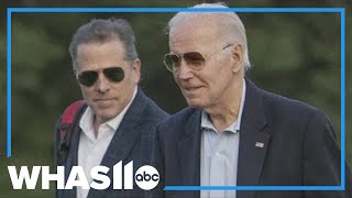 Biden facing criticism after pardoning his son Hunter [upl. by Ehpotsirhc]