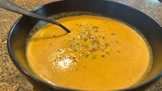 Lobster Bisque  using Homemade Lobster Stock 🦞 [upl. by Ainessey339]