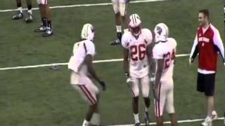 Defense Tackling Drills Open Field by Chris Ash  Wisconsin [upl. by Hacissej]