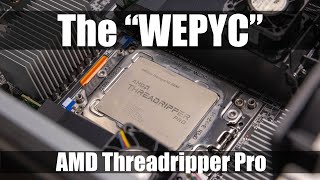 AMD Ryzen Threadripper PRO 3995WX Review the quotWEPYCquot [upl. by Anaihs]