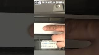 2020  2022 Nissan Sentra Cabin Air Filter Install AQ1290 [upl. by Rimola]