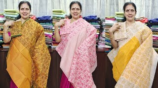 Lekshmis Boutique  supernet kota and moonga kota sarees [upl. by Aikaz]