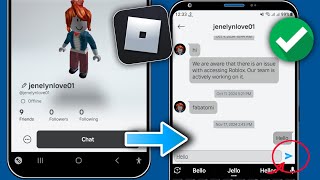 roblox chat not working in mobile  How do you fix the chat glitch on Roblox [upl. by Gusti]