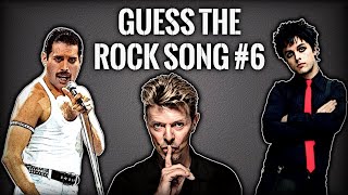 Guess the Rock Song 6  QUIZ [upl. by Avenej609]