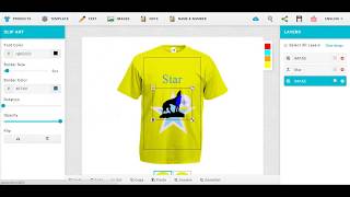 Customized TShirt Design Software for Online Printers [upl. by Beker]