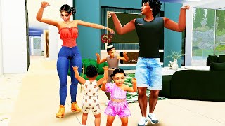 Gimmie Head Top Family Child and Toddler Tiktok Challenge I Sims 4 Dance Animation [upl. by Castor]