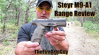 Steyr M9A1 Range Review  TheFireArmGuy [upl. by Lrac]