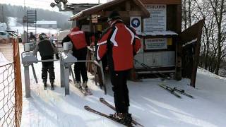 CISOWA ski  stok w Jurze KrakowskoCzęstochowskiej [upl. by Ailefo]