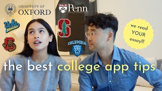 ace your US amp UK college application top tips amp get your essay read by maudy ayunda amp jesse choi [upl. by Araid]