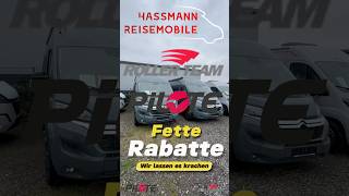 Fette Rabatte auf Kastenwagen  Zugreifen lohnt sich  wenn Reisemobile dann Hassmann  Eure 1 [upl. by Ausoj]