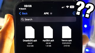 Can You Install APK Files on iOS  iPhone no [upl. by Denice]