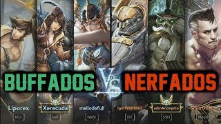 Vainglory Gameplay  Buffados VS Nerfados 1 Patch 211 [upl. by Mannos566]