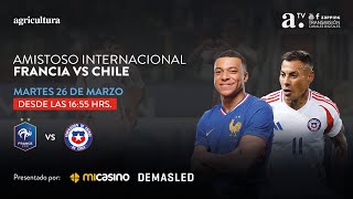 FRANCIA VS CHILE  AMISTOSO INTERNACIONAL  26 MARZO 2024 [upl. by Yam]