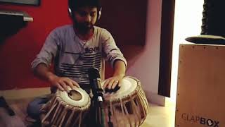 Grooving with Drum Track  Tabla Recording in Studio  Ameya Kulkarni [upl. by Baerl]