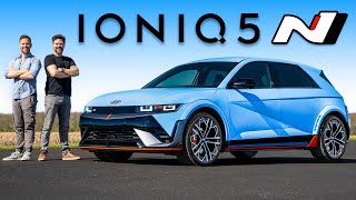 2025 Hyundai Ioniq 5 N Review  DRAG RACE amp LAP TIME [upl. by Angelico]