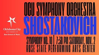 OCU Symphony Orchestra Concert  Rose State College Performing Arts Center [upl. by Karil130]